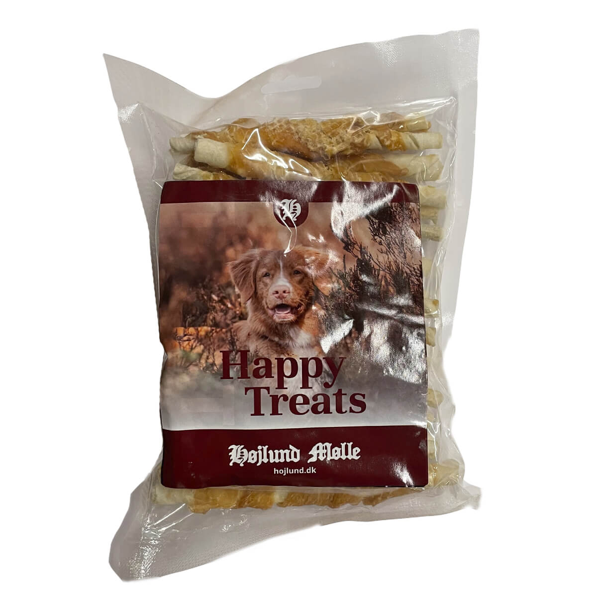 Højlund HappyTreats Twisted chicken 350g 20814 01